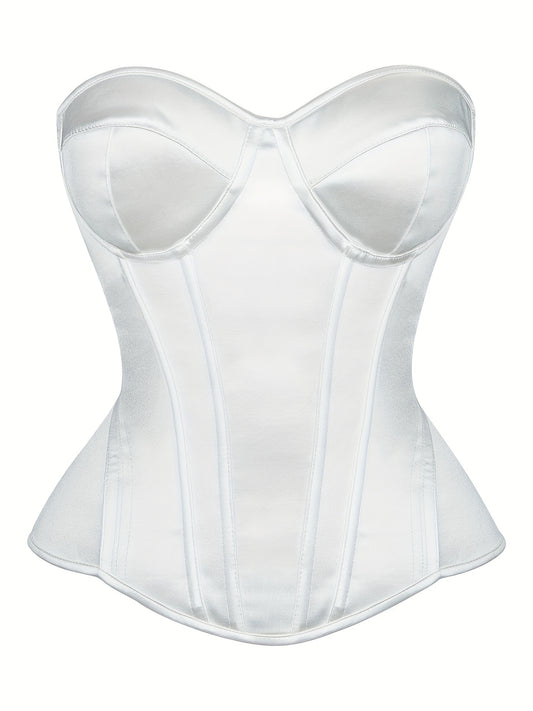Luxurious Bodycon Tunic Bodysuit - Bustiers for Wedding, Evening, Performance with Tummy Control, Push Up, and Shapewear Functions - Ladies' Court Wear for Special Occasions